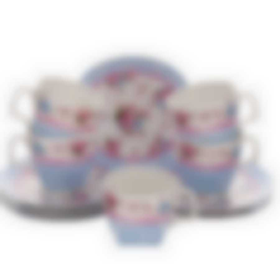 Кофейный набор на 6 персон Loraine «Бутон», 12 предметов