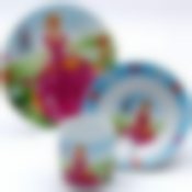 Набор детской посуды Loraine Принцесса, 3 предмета