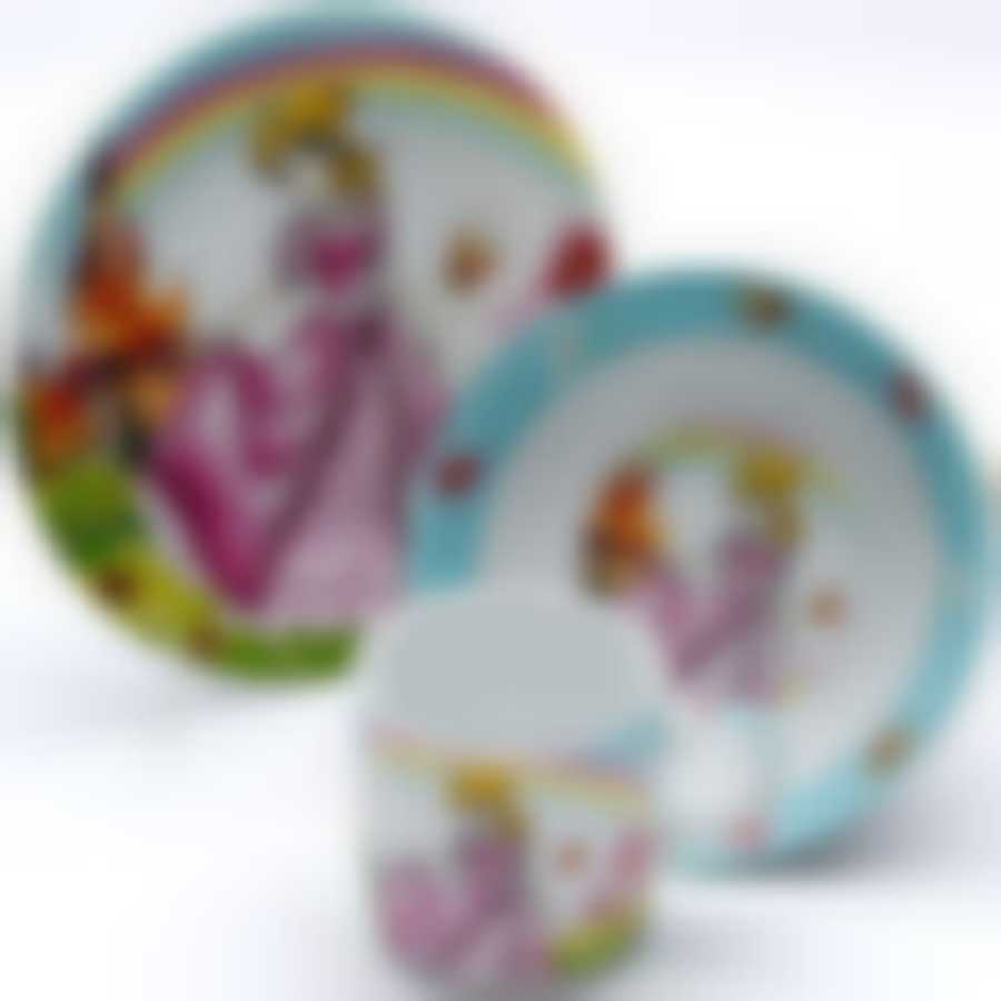 Набор детской посуды Loraine Белоснежка, 3 предмета