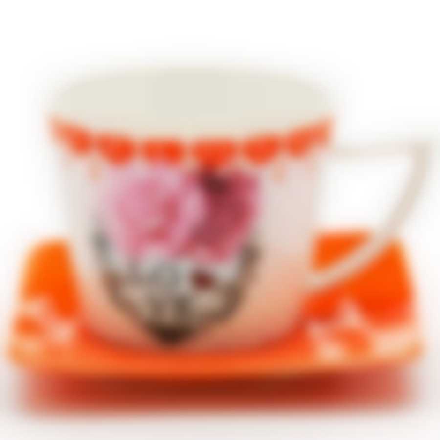 Чайная пара Loraine "I Love You", объем 230 мл