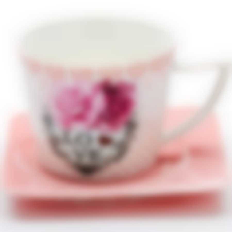 Чайная пара Loraine "I Love You", объем 230 мл