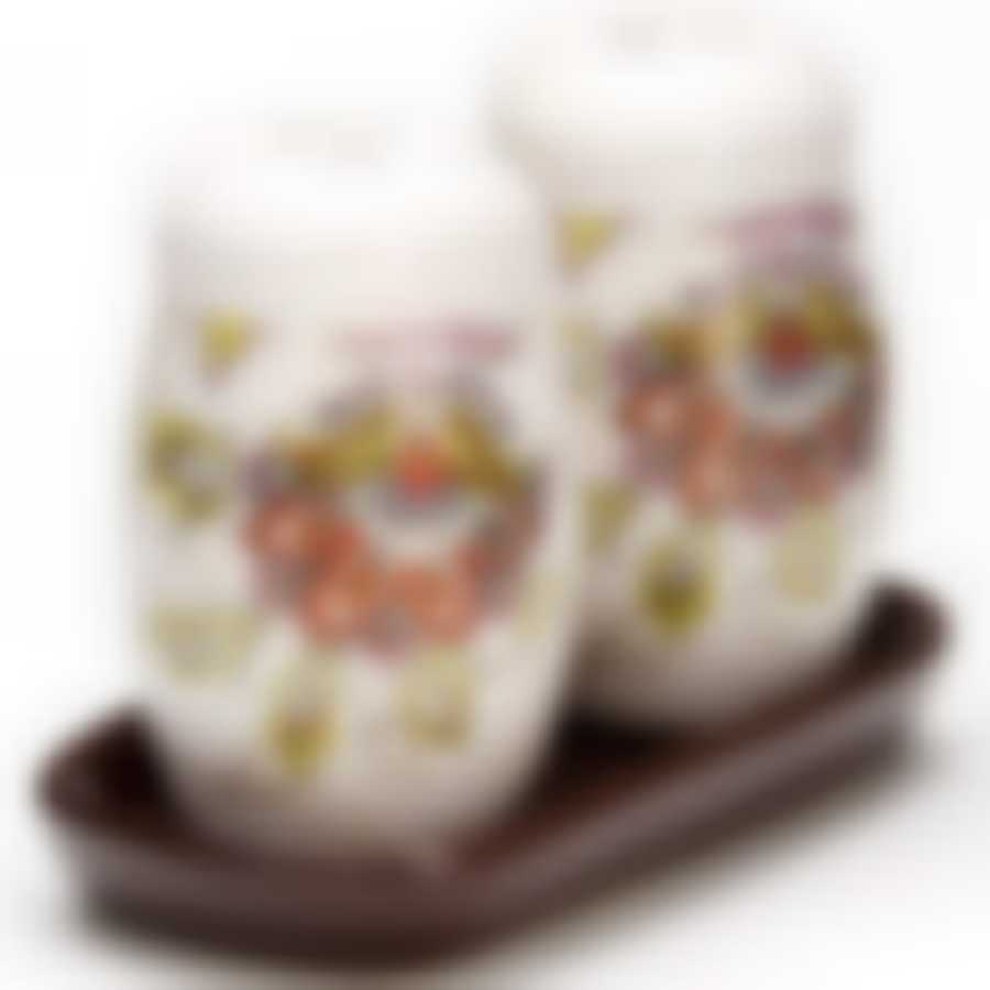 Набор для специй "Loraine Цветочный узор", 3 предмета