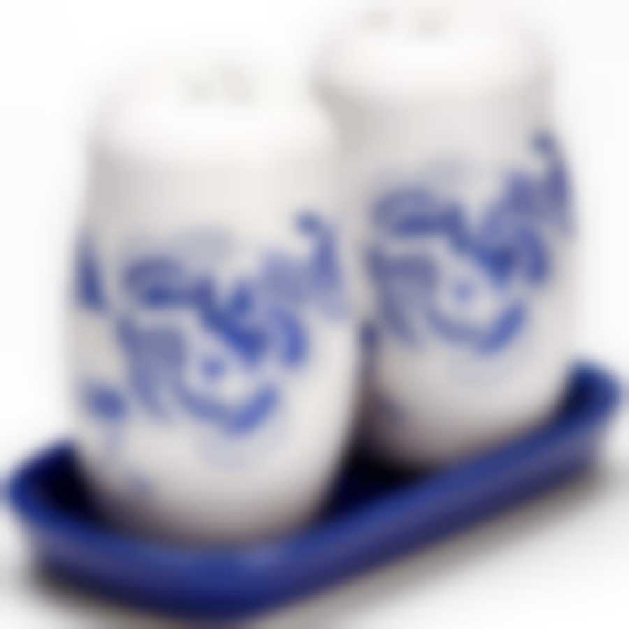 Набор для специй "Loraine Гжель", 3 предмета