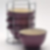 Набор супниц 4 предмета на подставке 420 мл, D=13,5 см