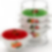 Набор бульонниц "Loraine" на подставке, 500 мл, 5 предметов