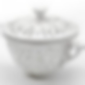 Ваза ажурная с крышкой 21х15х14см МВ