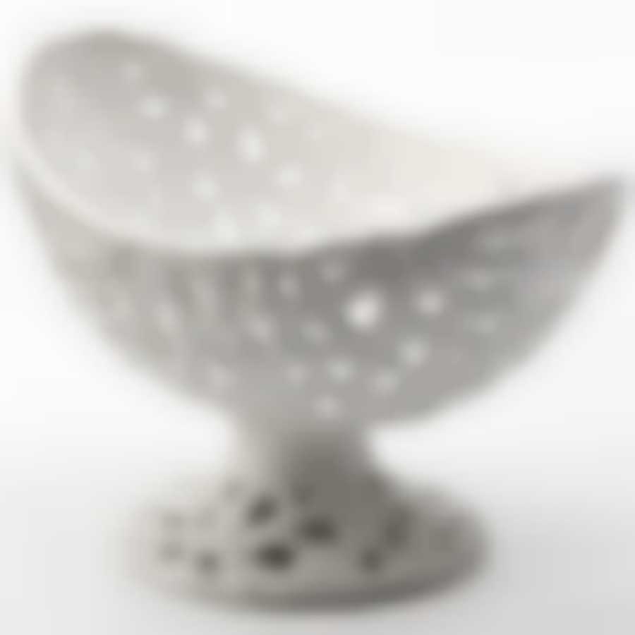 Конфетница ажур стразы 20,5х14х13см МВ