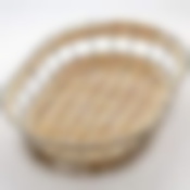 Хлебница/фрукт. хром/плетен 34-24см МВ