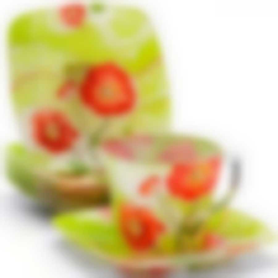 Чайный набор на 6 персон Loraine Маки, 200 мл