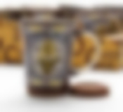 Кружка 360мл с силиконовой подставкой Mayer&Boch керамика