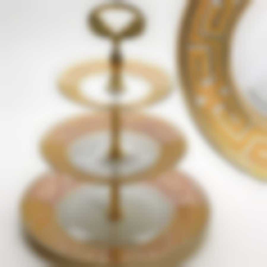 Конфетница 3-х ярусная на ножке МВ