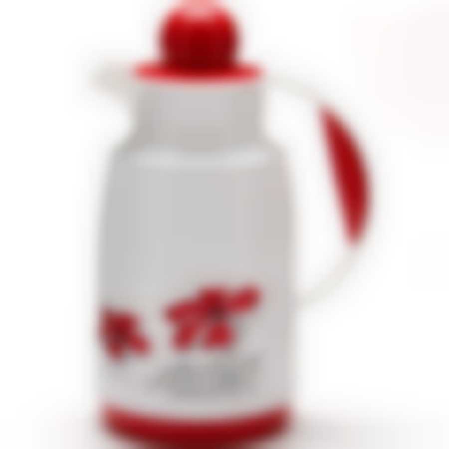 Термос 1,0л MB пласт/кор стекл/колб."Гжель"