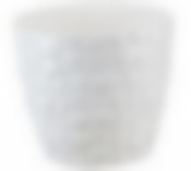 Кашпо Камни 150 мм.1.4л (белый)