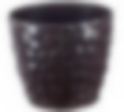 Кашпо Камни 150 мм, 1,4 л (коричневый ротанг)