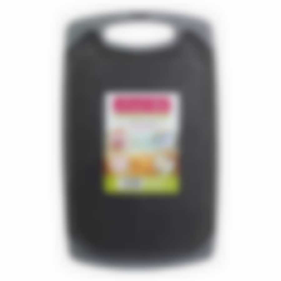 Доска разделочная 40*24*0.8см пластиковая (серый мрамор)