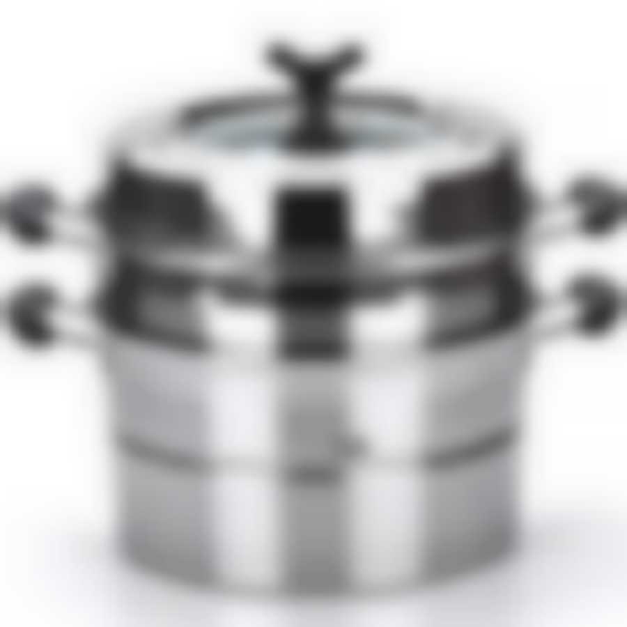 Мантоварка 3 уров 24см нерж МВ