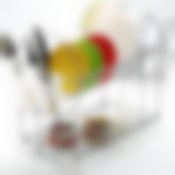 Сушилка для посуды 43х9см ХРОМ МВ