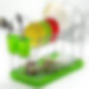 Сушилка для посуды 43х9см ХРОМ МВ