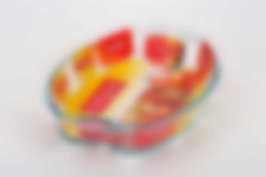 Жаровня стекло3,9л( 40х27,5х7 см)LR