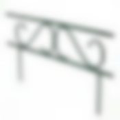 Забор для клумбы (прямой)