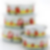 Набор мисок с крышками Mayer&Boch Клубника, 10 предметов