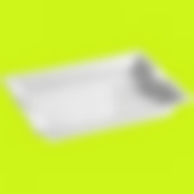 Пепельница; фарфор; H=21,L=113,B=81мм; белый