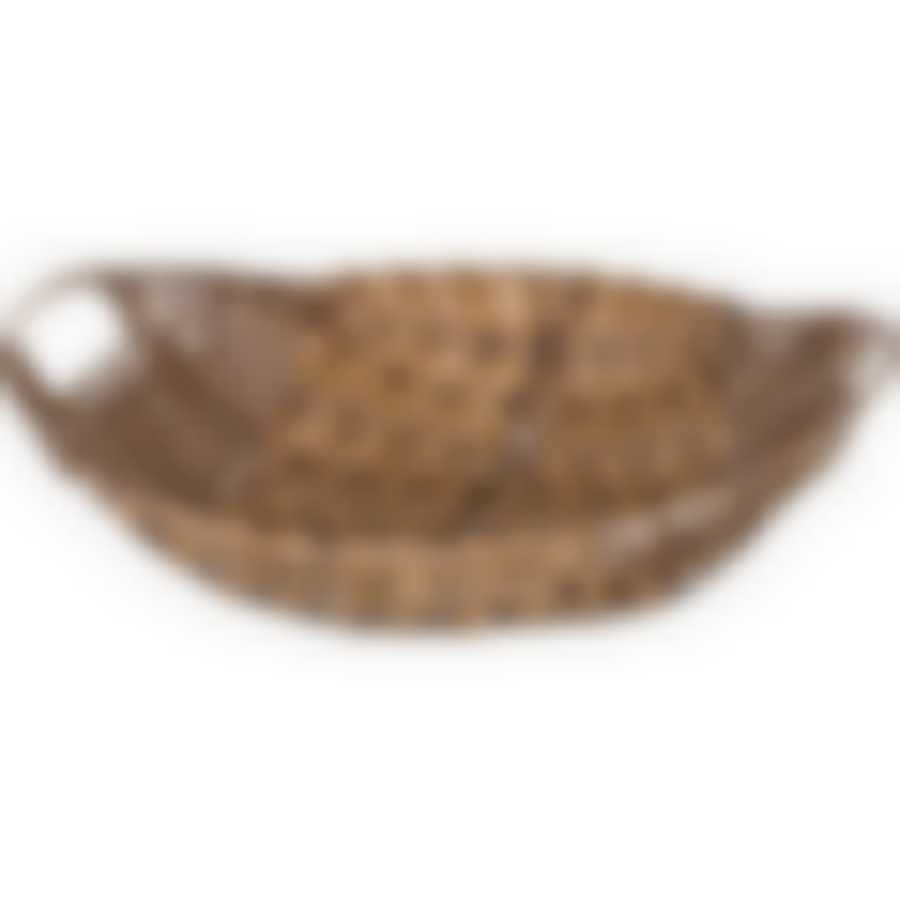 Корзинка с ручками коллекция "НАТУРЕЛЬ" 30*28*6/9 см