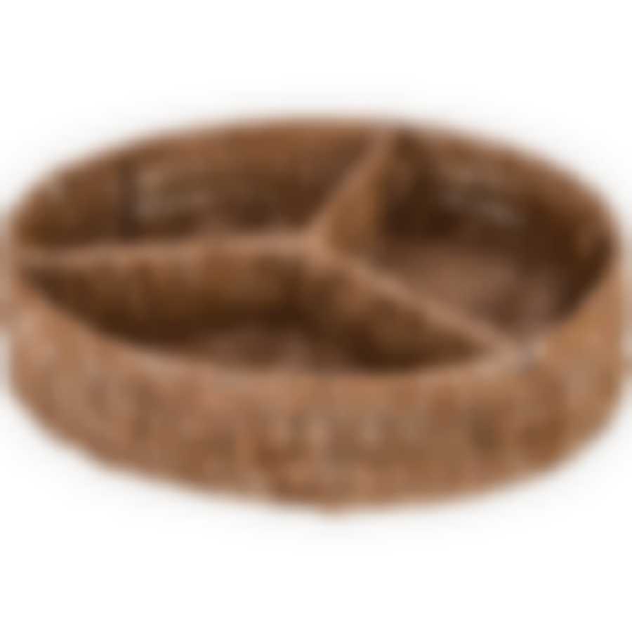 Корзинка-менажница коллекция "НАТУРЕЛЬ" 25*5,5 см