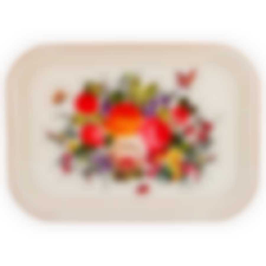ПОДНОС СЕРВИРОВОЧНЫЙ AGNESS "ЦВЕТЫ" 40*29*1,5 СМ