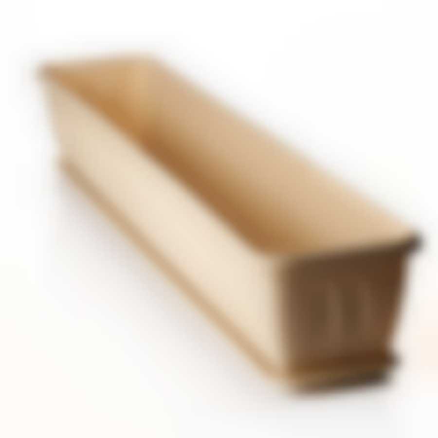 Балконный ящик с поддоном АЛИЦИЯ 1000 мм (Белая глина)