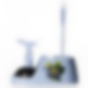 Набор для туалета Чистюля (анютины глазки)