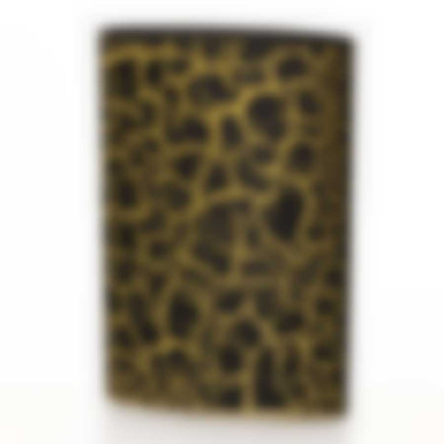 ПОДСТАВКА для ножей овальная (лапша) черн./желт.