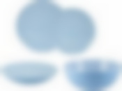 Столовый набор 19 предметов ДИВАЛИ БЛЮ