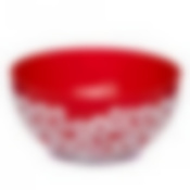 Салатник Дольче Вита 1,2 л без крышки (крас-бел)