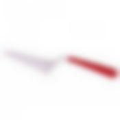 Лопатка-нож "Горошек" для торта (бел-крас)