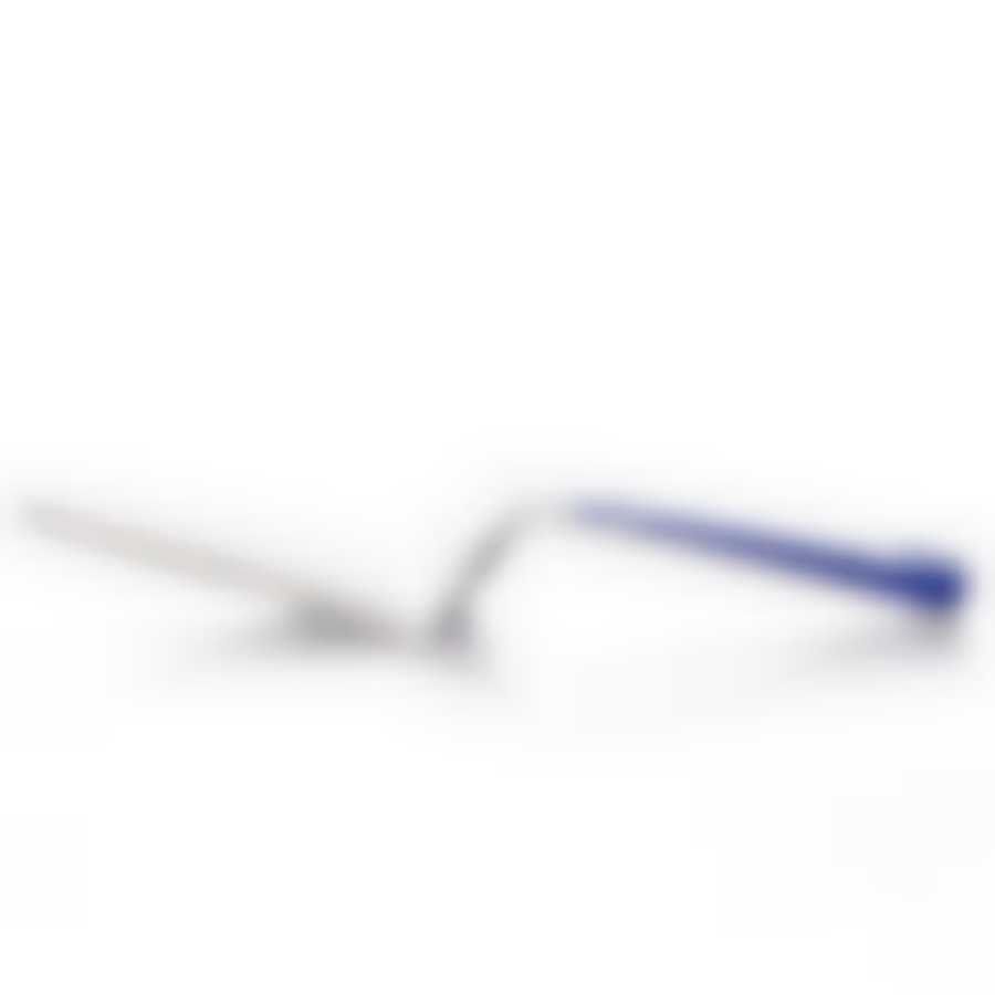 Лопатка - нож для торта Горошек (бел. - син.)