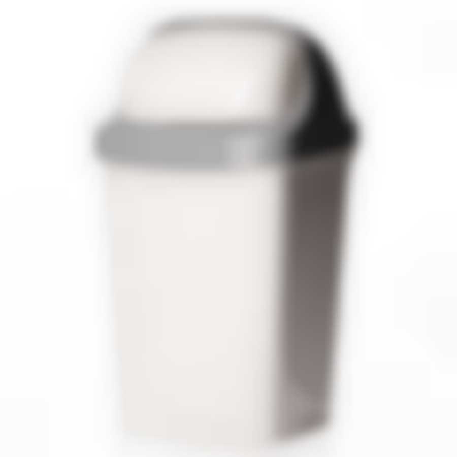 Контейнер для мусора СВИНГ 9 л (мраморный)