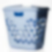 Корзина для белья ВЕНЕЦИЯ 45 л (голубой)