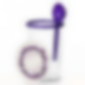 БАНКА с ложкой 0,7л "Лаванда"