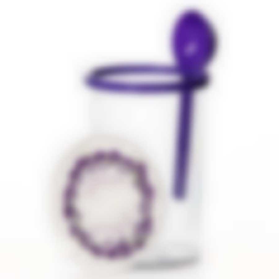 БАНКА с ложкой 0,7л "Лаванда"