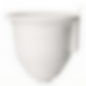 Кашпо настенное Лозанна 3 л (цв.белый)