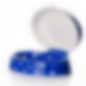 Мыльница Горошек (бел.-син.)