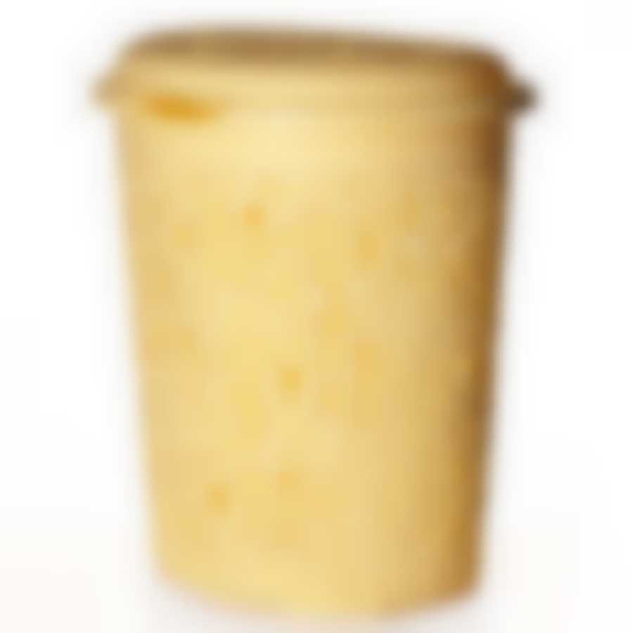 Корзина для белья КРУЖЕВО 50 л (банановый)