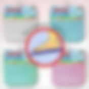 Коврик д/душа массаж 43х45 см 4 цв