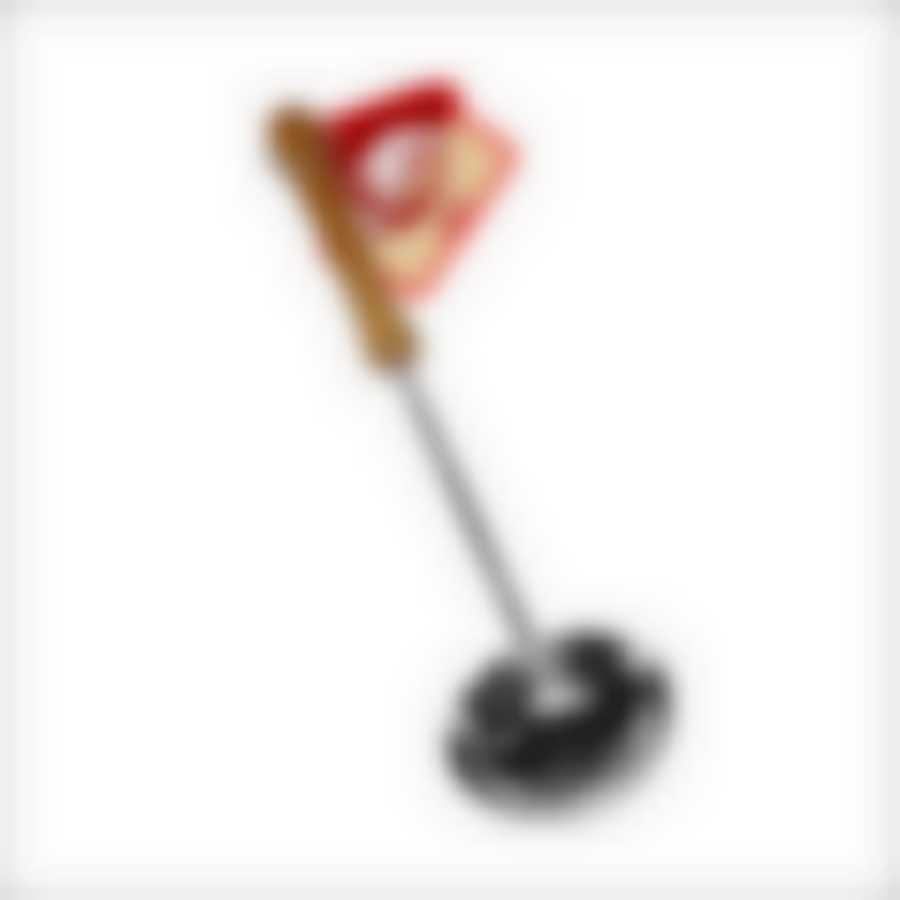 Половник хром дерев. ручка