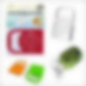 Крышка сливная с ручкой цветная Мультидом, D=7,5 см (цвета в ассортименте)