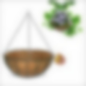 Кашпо подвесное "Кокос" 30 см NEW