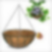 Кашпо подвесное "Кокос" 35 см NEW