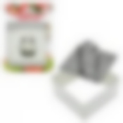 Кулинарная форма с крышкой-прессом "Квадрат", 8*8*4 см