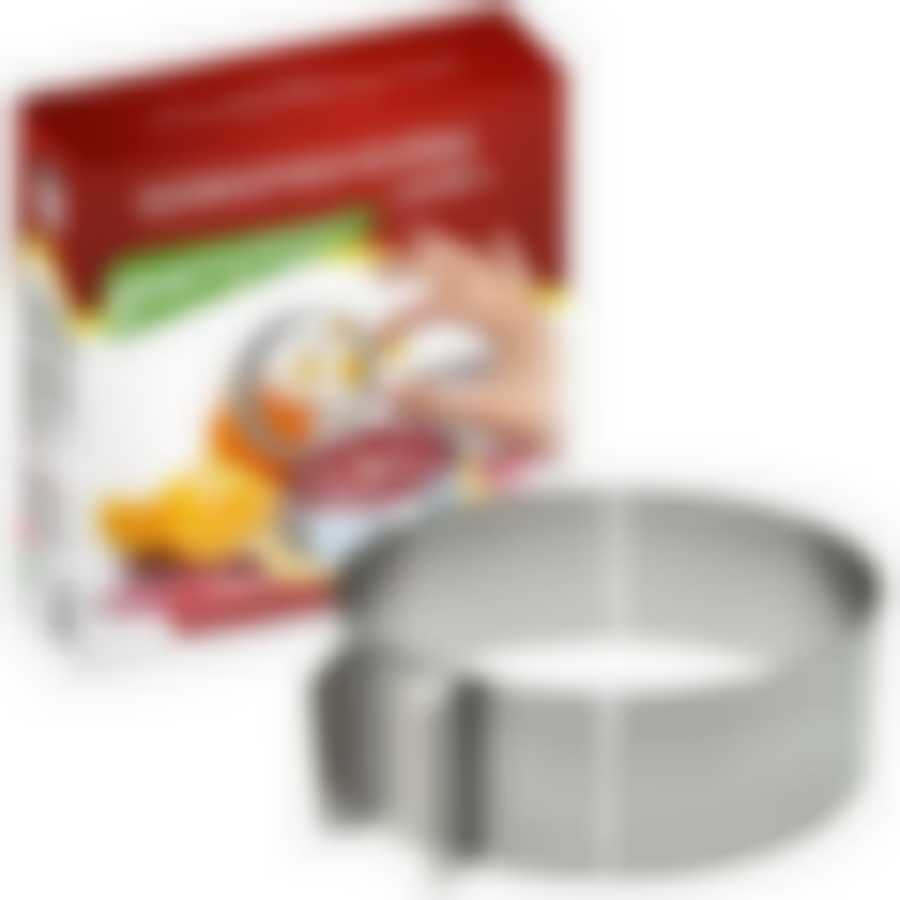 Форма для выпечки , круглая, регулируемая, д 16-30 см